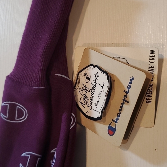 NEW Champion Reverse Weave Crewneck Sweatshirt Sz S - Picture 3 of 10
